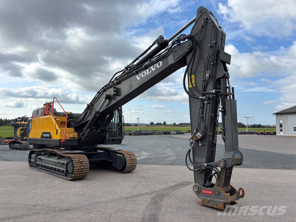 Volvo EC380ELN SUORAPUOMI + KAHDET PROBO HYDRAULIIKAT +  حفارات زحافة