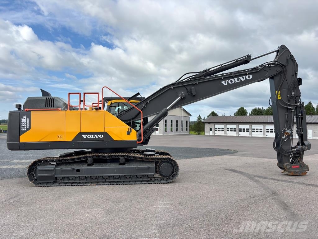 Volvo EC380ELN SUORAPUOMI + KAHDET PROBO HYDRAULIIKAT +  حفارات زحافة