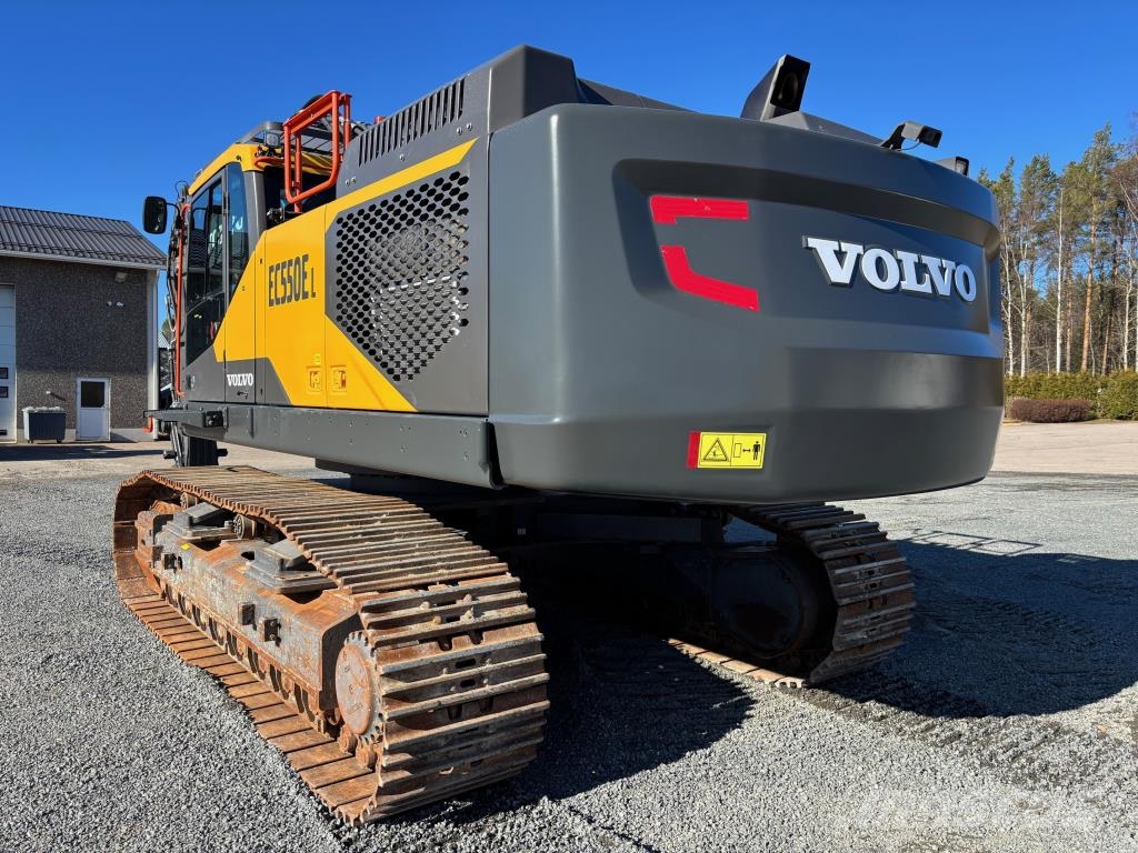 Volvo EC550EL + 750MM TELAT + TÄYSPITKÄT OHJURIT + KAHDE Paletli ekskavatörler