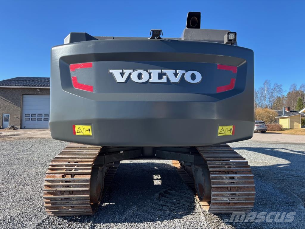 Volvo EC550EL + 750MM TELAT + TÄYSPITKÄT OHJURIT + KAHDE Paletli ekskavatörler