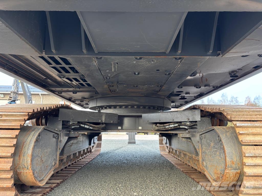 Volvo EC550EL + LEVITETTÄVÄ ALUSTA + RASVARI + LÄMMITIN Raupenbagger