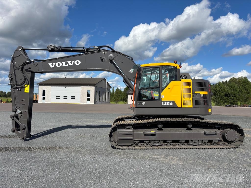 Volvo ECR355EL + 700MM TELAT + KAHDET LISÄHYDRAULIIKAT + Excavadoras sobre orugas