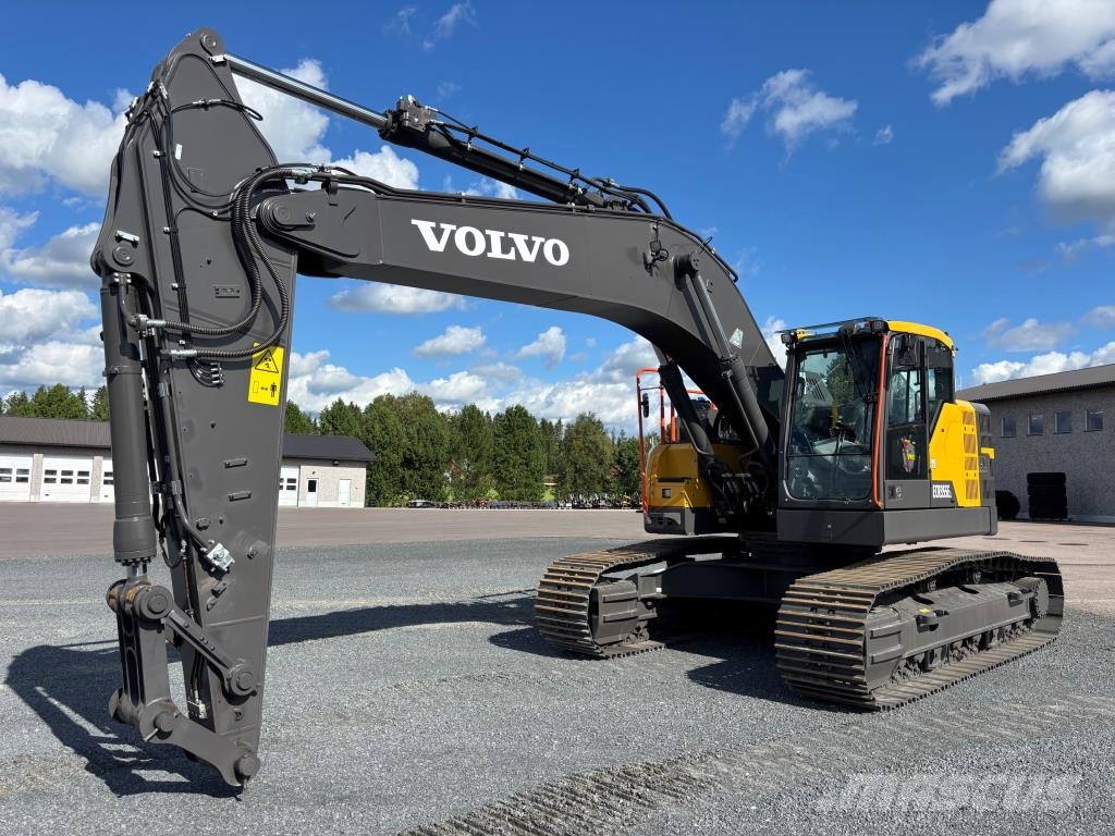 Volvo ECR355EL + 700MM TELAT + KAHDET LISÄHYDRAULIIKAT + Excavadoras sobre orugas