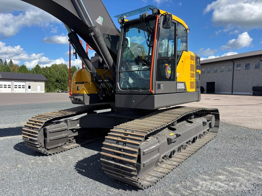 Volvo ECR355EL + 700MM TELAT + KAHDET LISÄHYDRAULIIKAT + Excavadoras sobre orugas