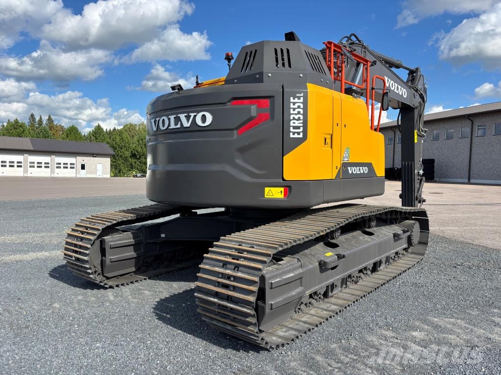 Volvo ECR355EL + 700MM TELAT + KAHDET LISÄHYDRAULIIKAT + Excavadoras sobre orugas