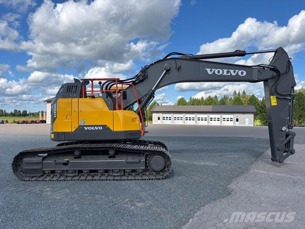 Volvo ECR355EL + 700MM TELAT + KAHDET LISÄHYDRAULIIKAT + Excavadoras sobre orugas