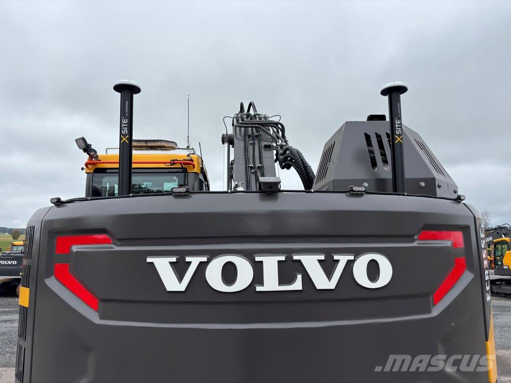 Volvo ECR355EL + 700MM TELAT + RASVARI + LÄMMITIN + ENGC Kāpurķēžu ekskavatori