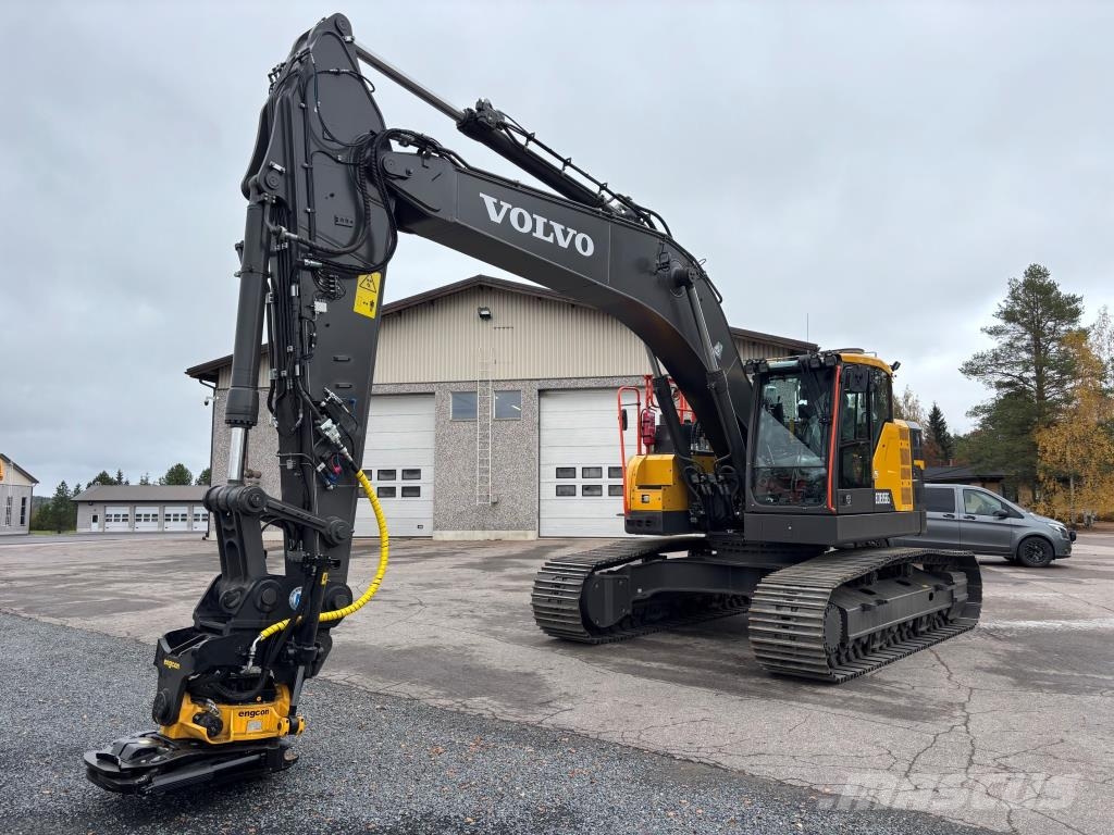 Volvo ECR355EL + 700MM TELAT + RASVARI + LÄMMITIN + ENGC Kāpurķēžu ekskavatori