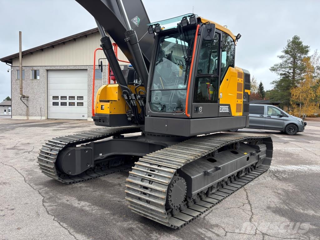 Volvo ECR355EL + 700MM TELAT + RASVARI + LÄMMITIN + ENGC Kāpurķēžu ekskavatori
