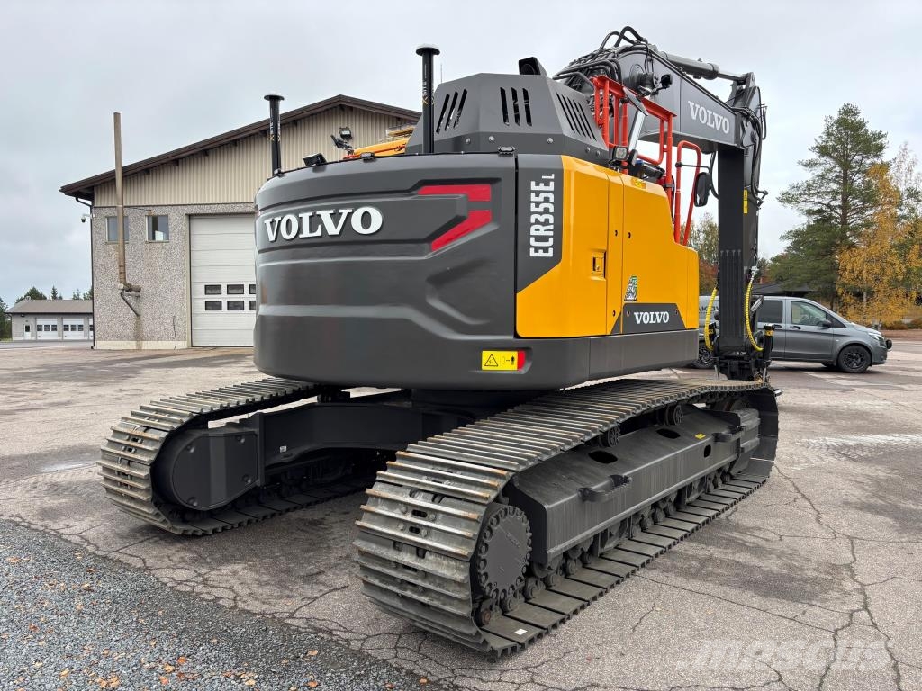 Volvo ECR355EL + 700MM TELAT + RASVARI + LÄMMITIN + ENGC Kāpurķēžu ekskavatori