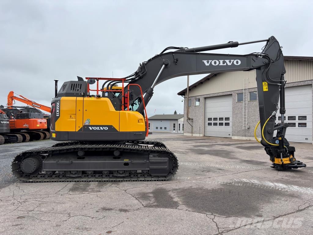 Volvo ECR355EL + 700MM TELAT + RASVARI + LÄMMITIN + ENGC Kāpurķēžu ekskavatori
