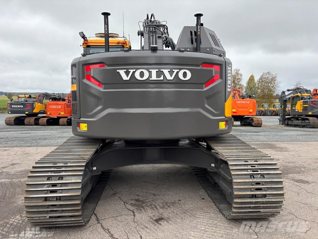 Volvo ECR355EL + 700MM TELAT + RASVARI + LÄMMITIN + ENGC Kāpurķēžu ekskavatori