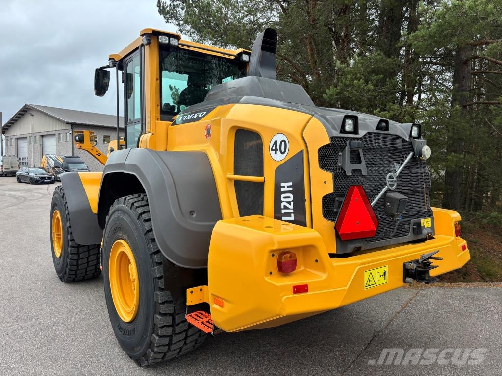 Volvo L120H PITKÄAISA + PIKALIITIN + LISÄHYDRAULIIKKA + Utovarivači na kotačima