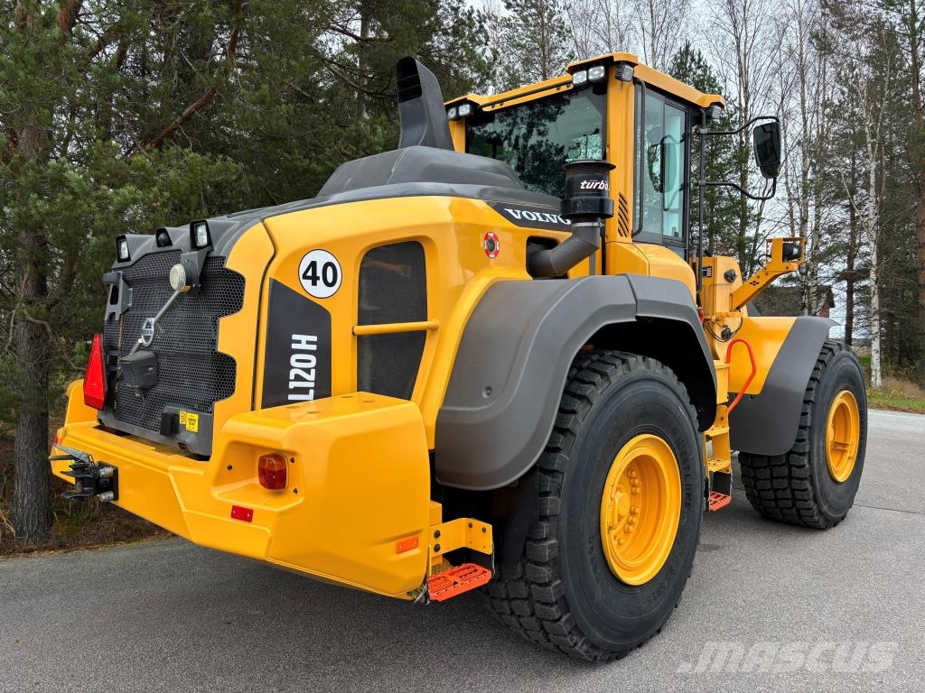 Volvo L120H PITKÄAISA + PIKALIITIN + LISÄHYDRAULIIKKA + Utovarivači na kotačima
