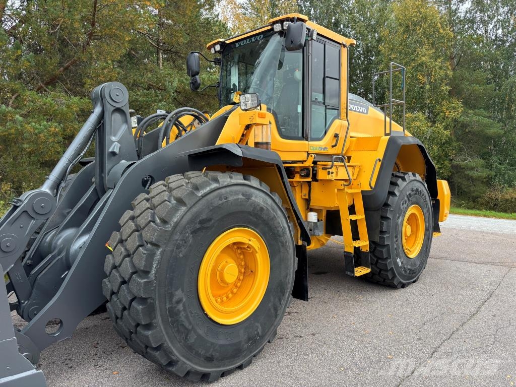 Volvo L180H + BSS + RASVARI + TAMTRON VAAKA + V-KÄRKIKAU Incarcator pe pneuri