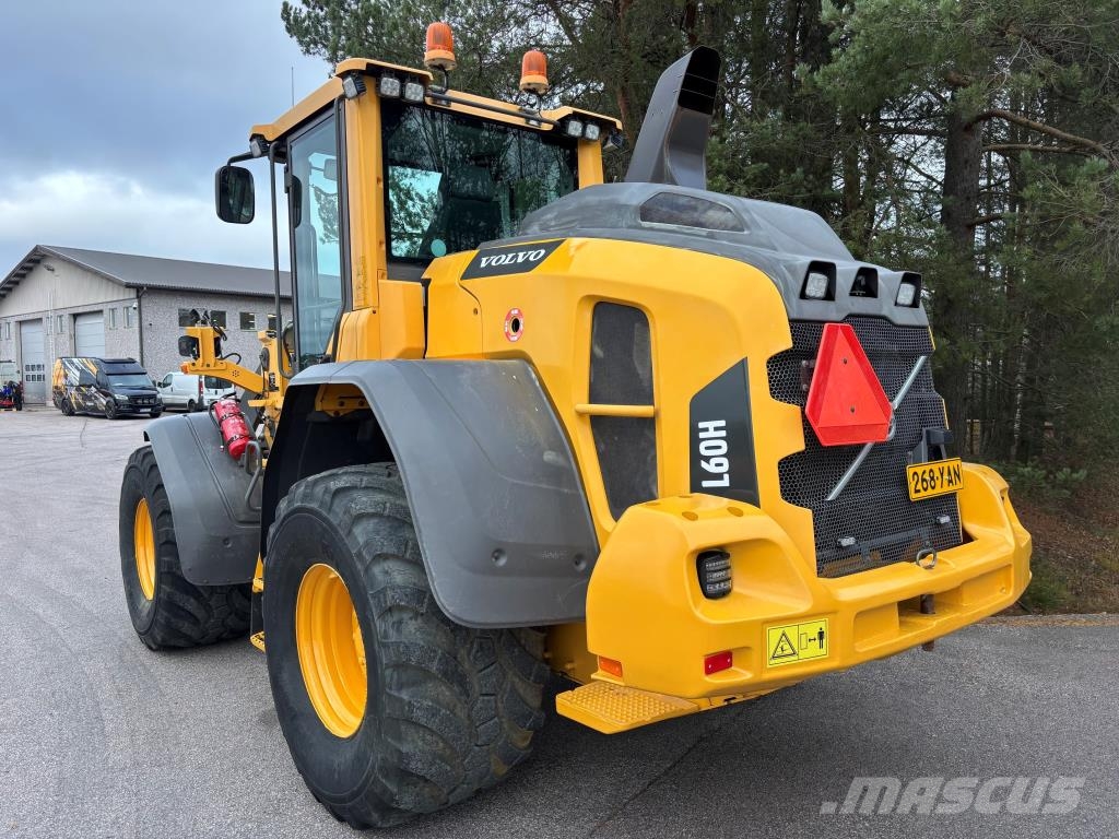 Volvo L60H + PITKÄAISA + KAHDET LISÄHYDRAULIIKAT + BSS + Radlader