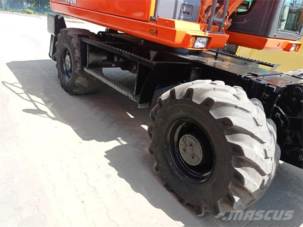Doosan DX140 W-3 Z SYSTEMEM 3D LEICA Escavadoras de rodas