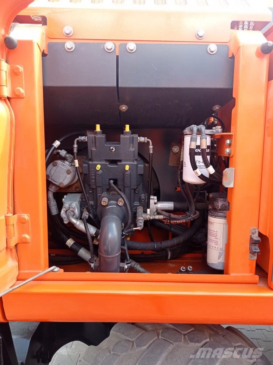 Doosan DX140 W-3 Z SYSTEMEM 3D LEICA Escavadoras de rodas