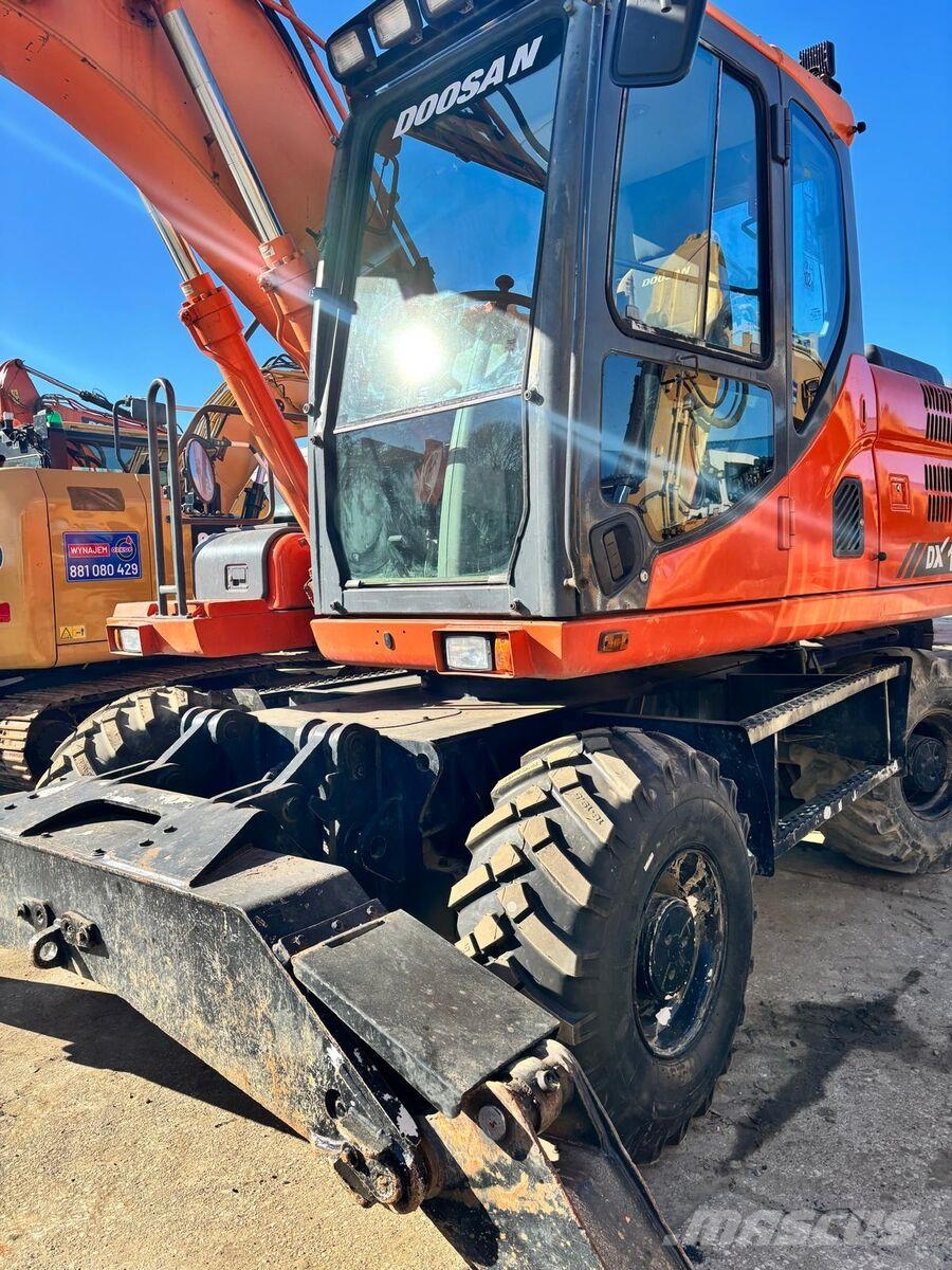 Doosan DX140 W-3 Z SYSTEMEM 3D LEICA Escavadoras de rodas