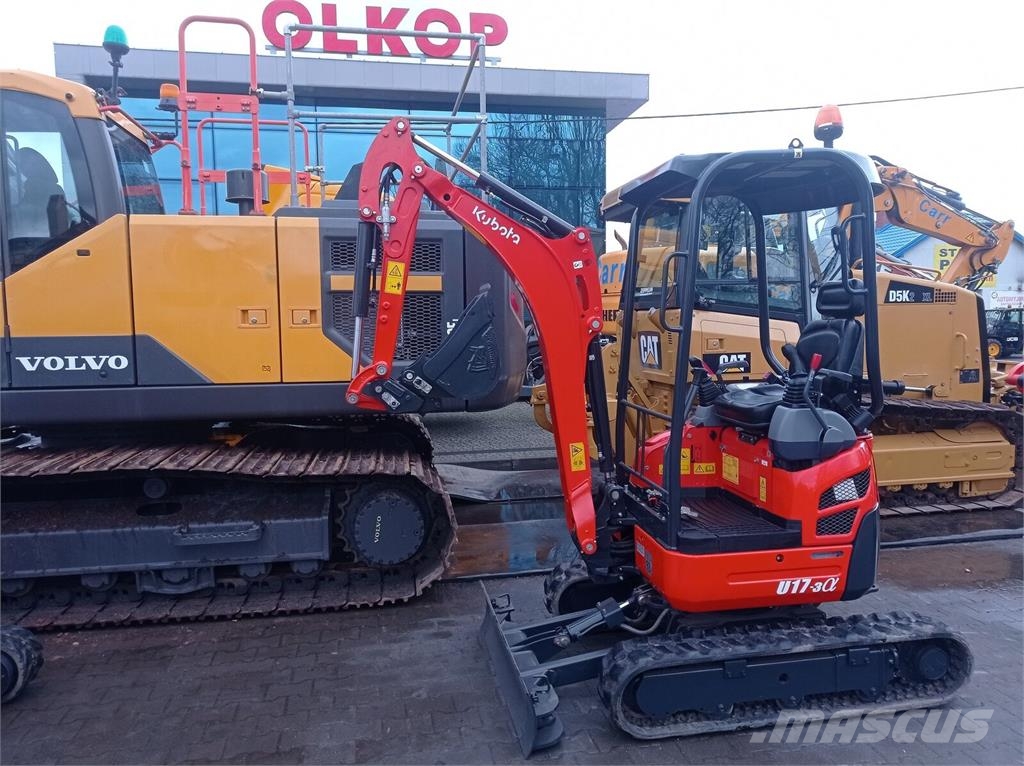 Kubota U17-3 /Tylko Sprzedaż Minigraafmachines < 7t