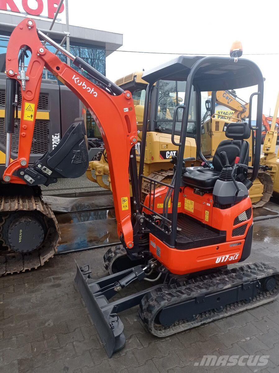Kubota U17-3 /Tylko Sprzedaż Minigraafmachines < 7t