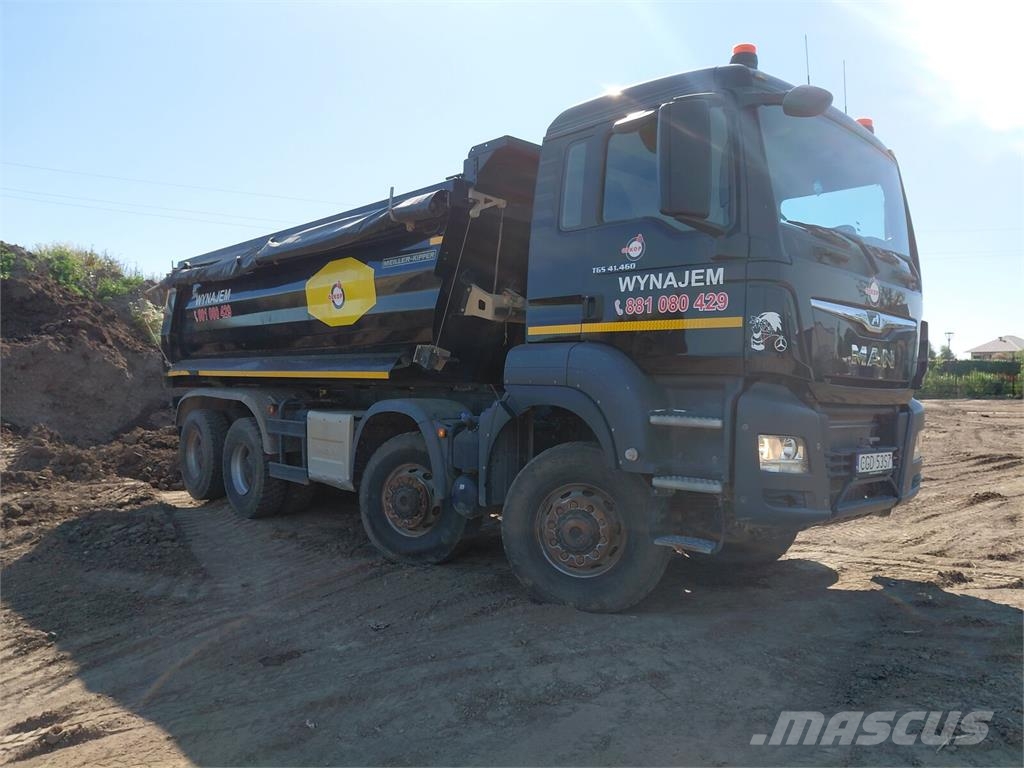 MAN TGS 41.460 WYNAJEM Caminhões basculantes