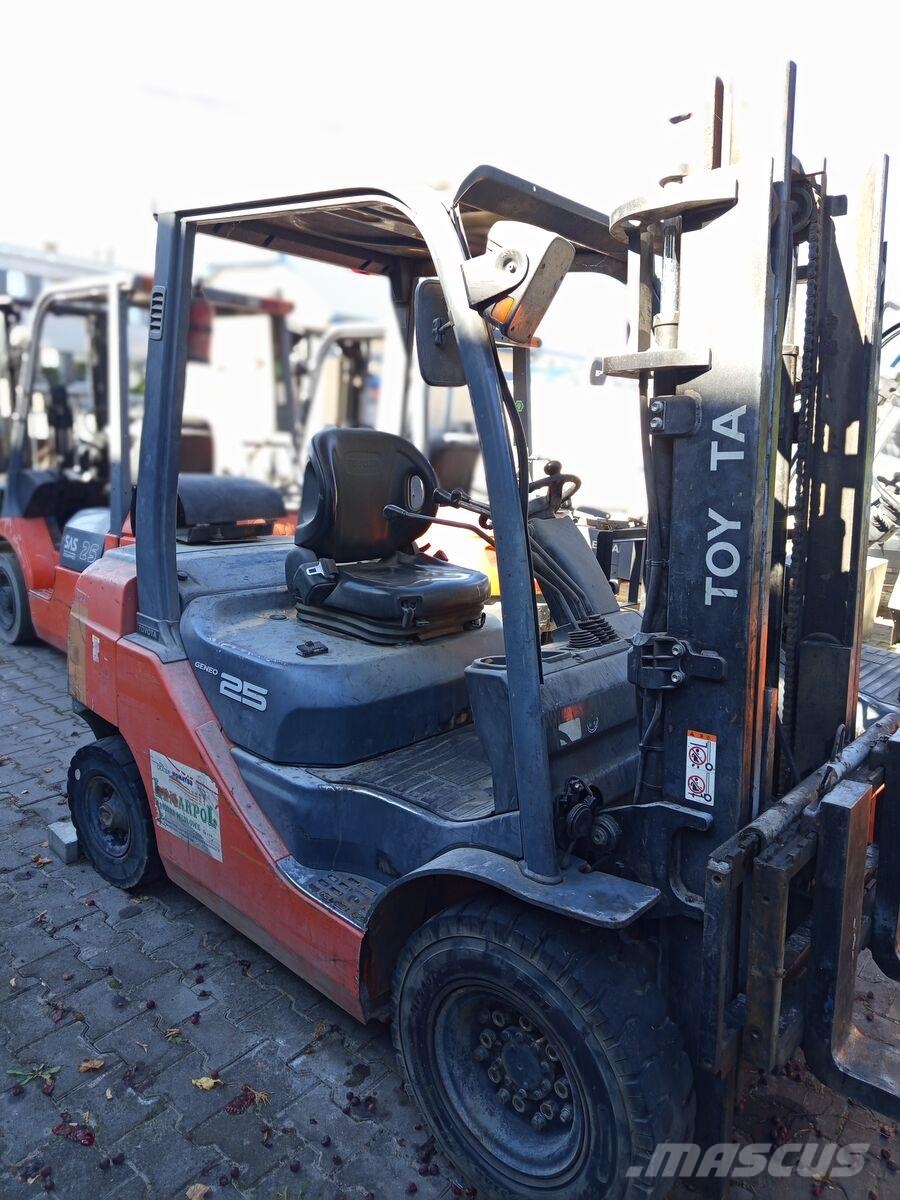 Toyota 8FG LPG heftrucks