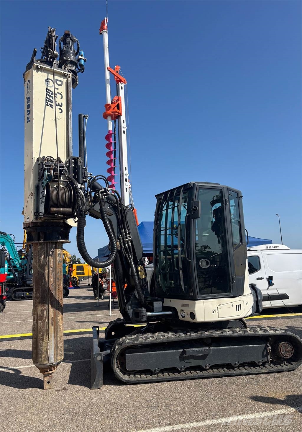 Geax DTC30 Rotary Piling Rig, 2015, United Kingdom - Used piling rigs ...