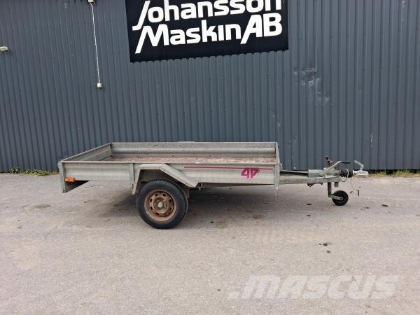 4P ÖPPENVAGN 250X125 BROMSAD Rimorchi multiuso