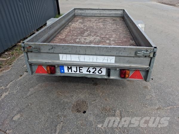 4P ÖPPENVAGN 250X125 BROMSAD Rimorchi multiuso