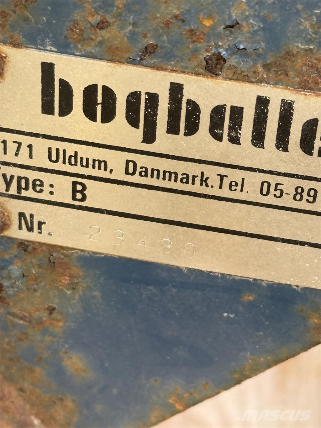 Bogballe model B Otras máquinas y accesorios para fertilización