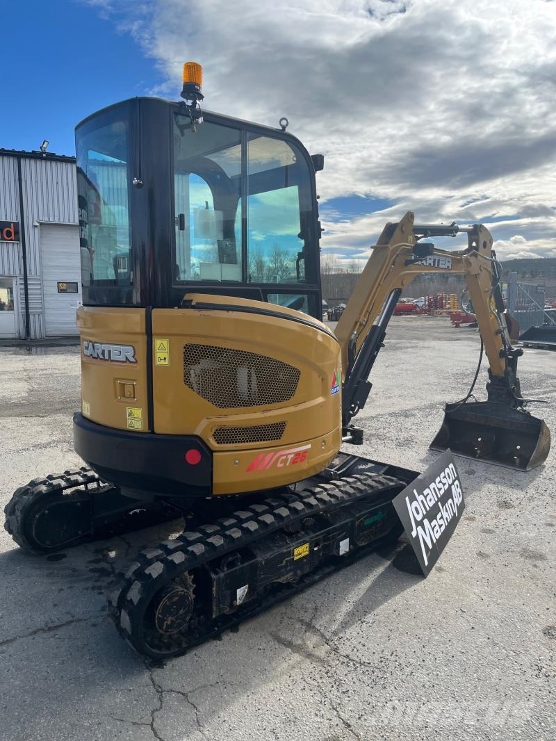 Carter CT 26 MINIGRÄVARE Raupenbagger