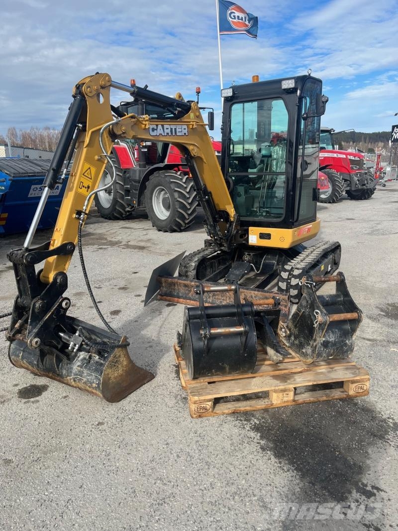 Carter CT 26 MINIGRÄVARE Raupenbagger