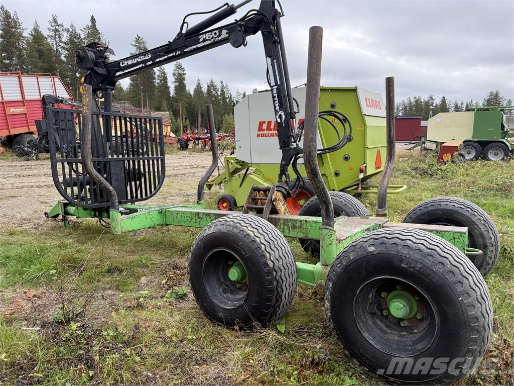 Cranab 1000 m. 260 Kran Metsäperävaunut