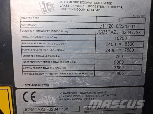 JCB 531-70 TELESKOPLASTARE لوادر بعجل