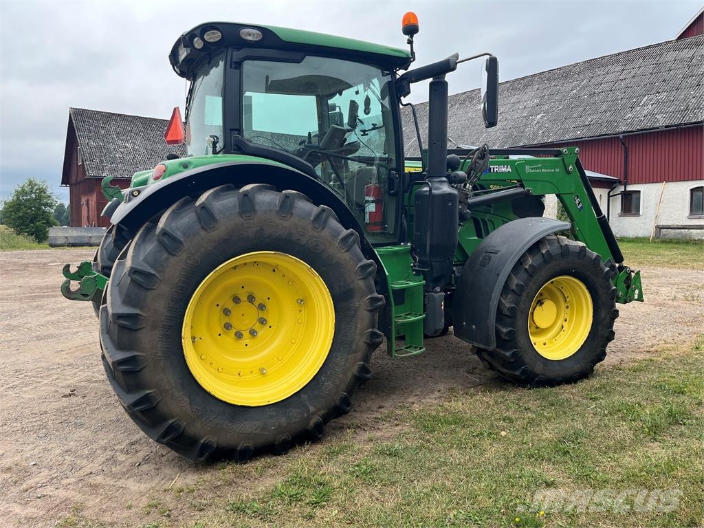 John Deere 6155R DD TRAKTOR FR.LYFT PTO Tratores Agrícolas usados