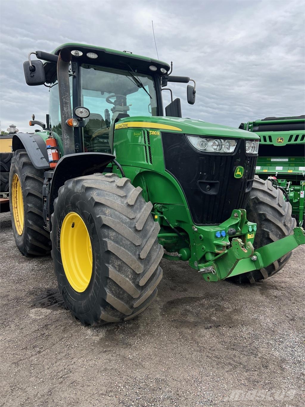 John Deere 7280R TRAKTOR FR.LYFT Traktorji