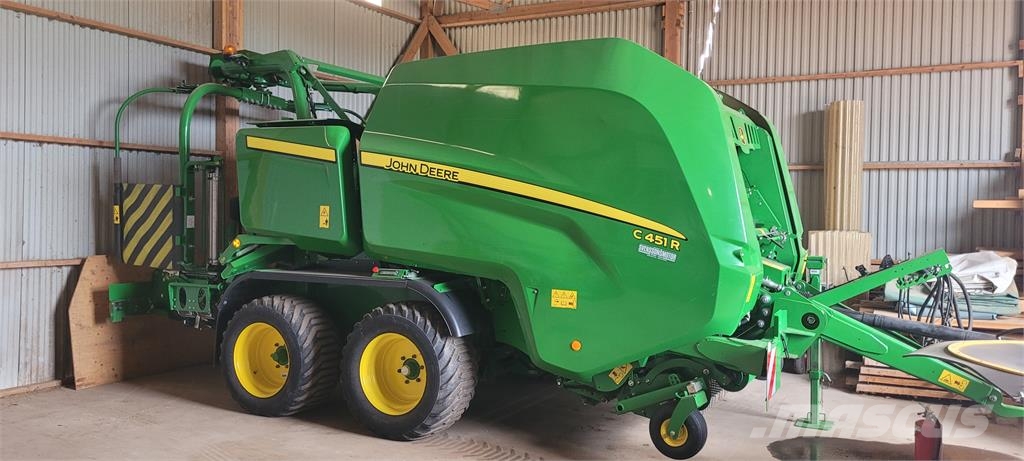John Deere C451R INPLASTARPRESS محزمات مستديرة