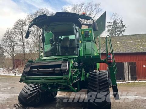 John Deere S670 SKÖRDETRÖSKA 30 FOT Mietitrebbiatrici