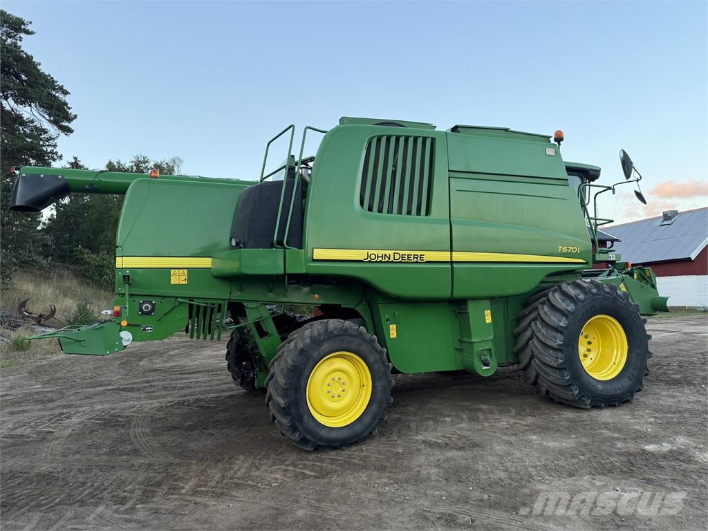 John Deere T670 SKÖRDETRÖSKA (KUND) Teraviljakombainid