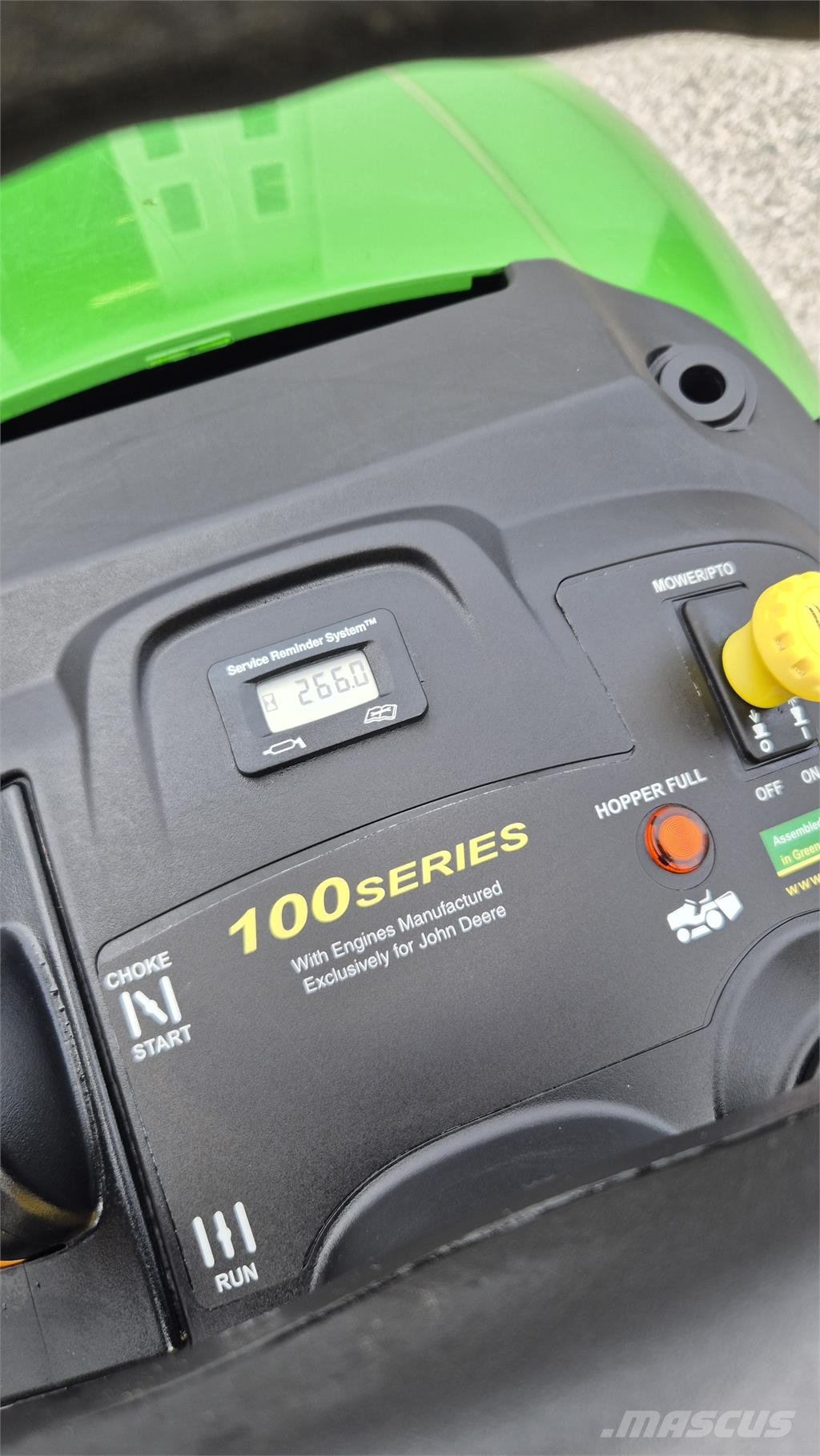 John Deere X155R ROTORMASKIN Άλλα μηχανήματα φροντίδας εδάφους