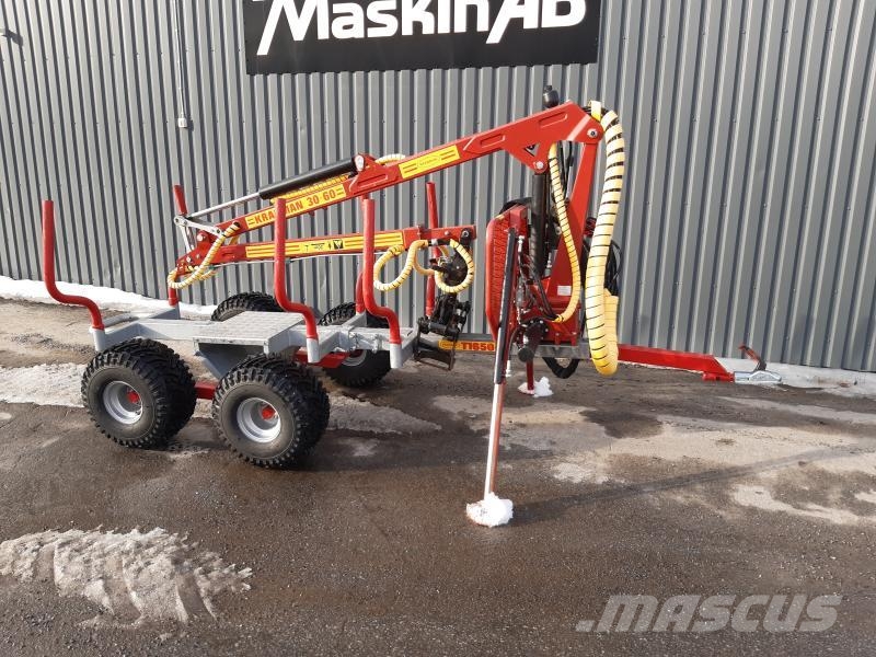 Kranman T1650 HYDRAL TIMMERVAG Orman römorkları