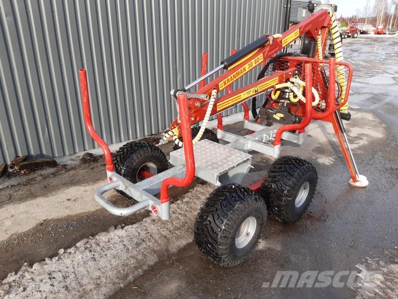 Kranman T1650 HYDRAL TIMMERVAG Orman römorkları