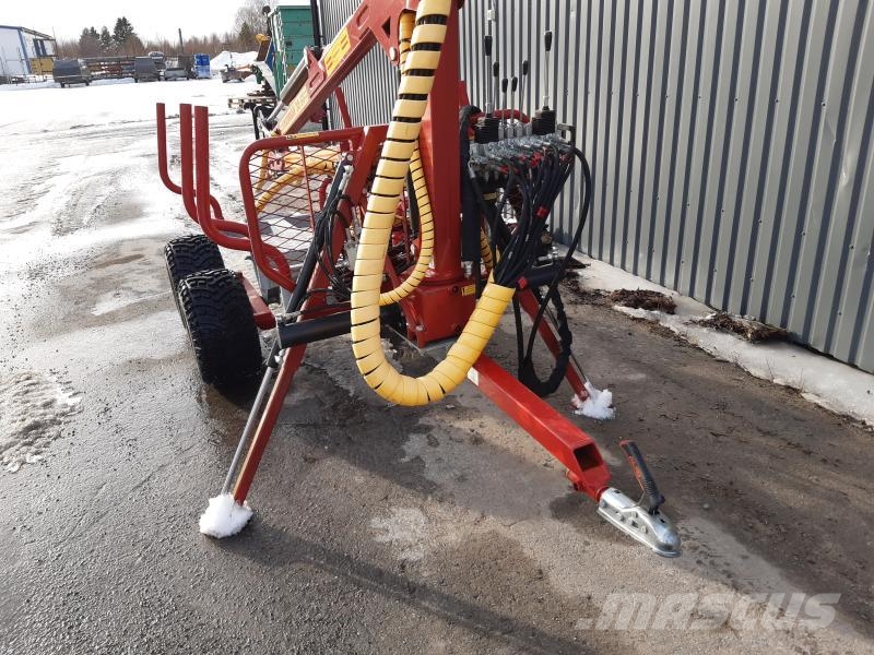Kranman T1650 HYDRAL TIMMERVAG Orman römorkları