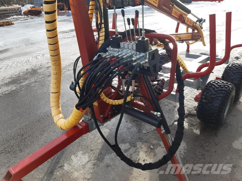 Kranman T1650 HYDRAL TIMMERVAG Orman römorkları