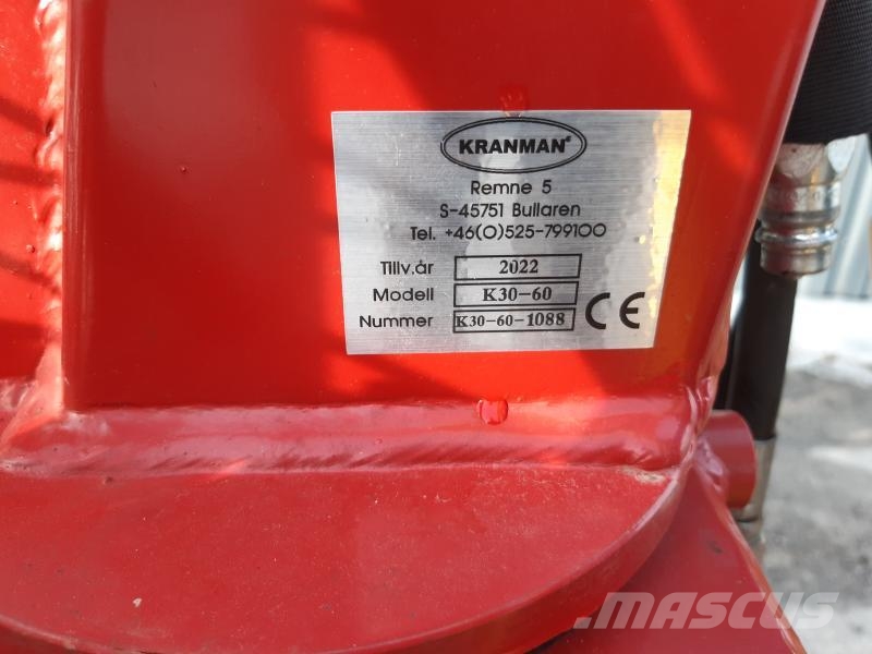 Kranman T1650 HYDRAL TIMMERVAG Orman römorkları