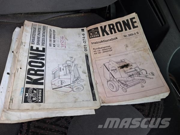 Krone 130 RUNDBALSPRESS Balirke (okrogle bale)