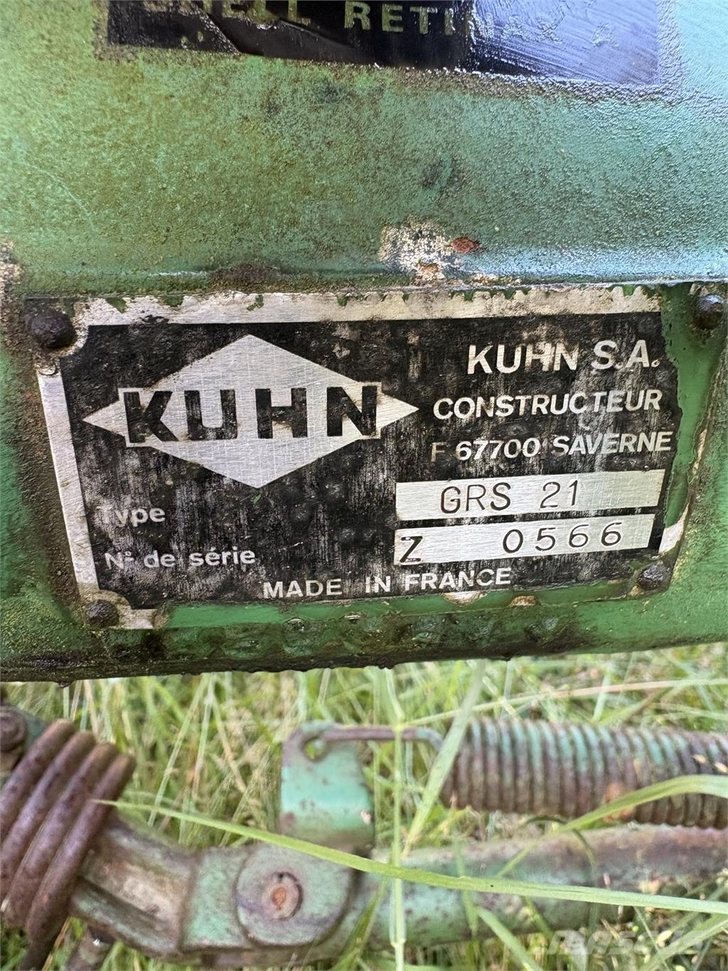 Kuhn GRS 21 Muu silokoristustehnika