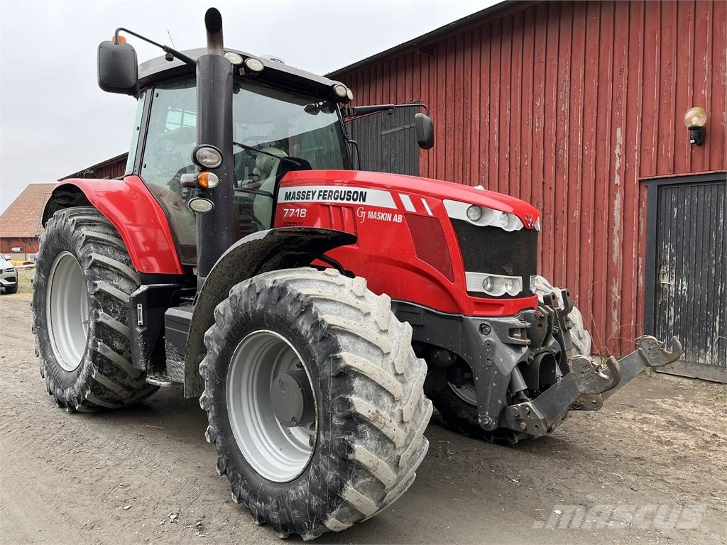 Massey Ferguson 7718 DYNA VT TRAKTOR, 2017, Vara, Sweden - Mascus UK