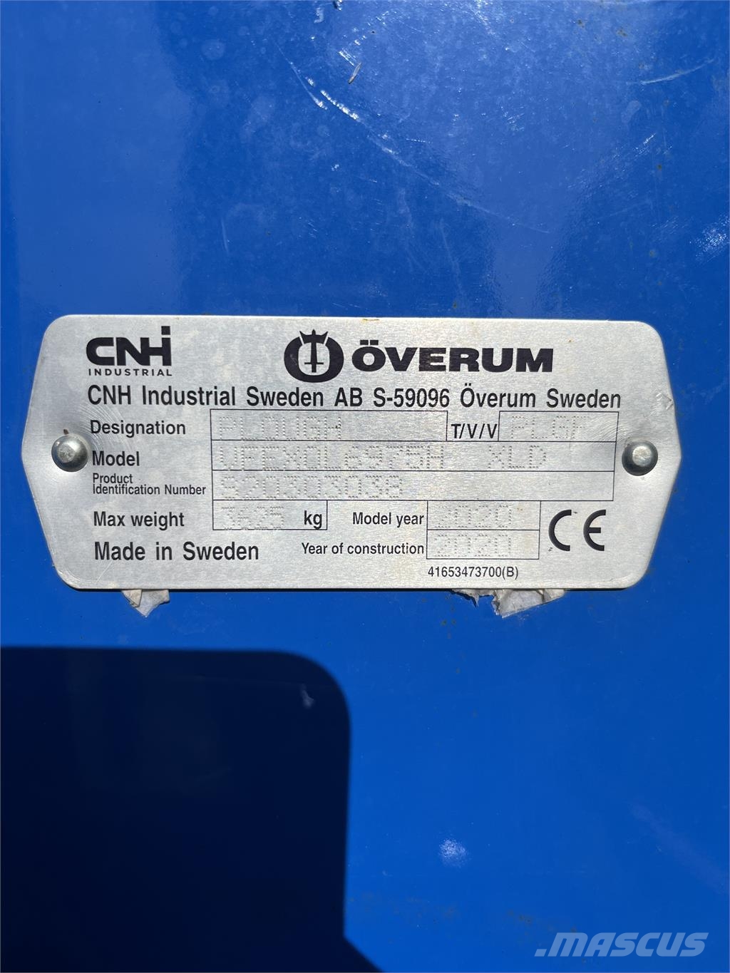 Överum VFEXOL 6975H Оборотные плуги